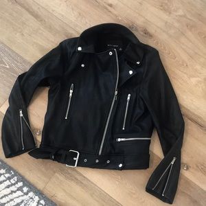 Black Moto jacket purchased from Vinci Dolls..